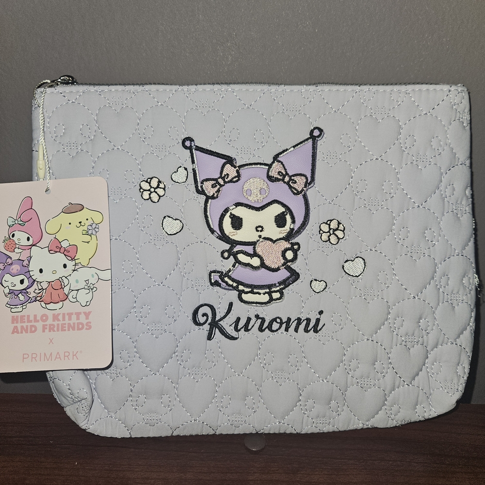 Primark Hello Kitty & Friends Kuromi Quilted Pouch